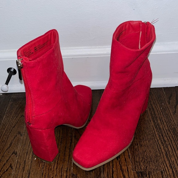 Red Booties - Picture 1 of 4